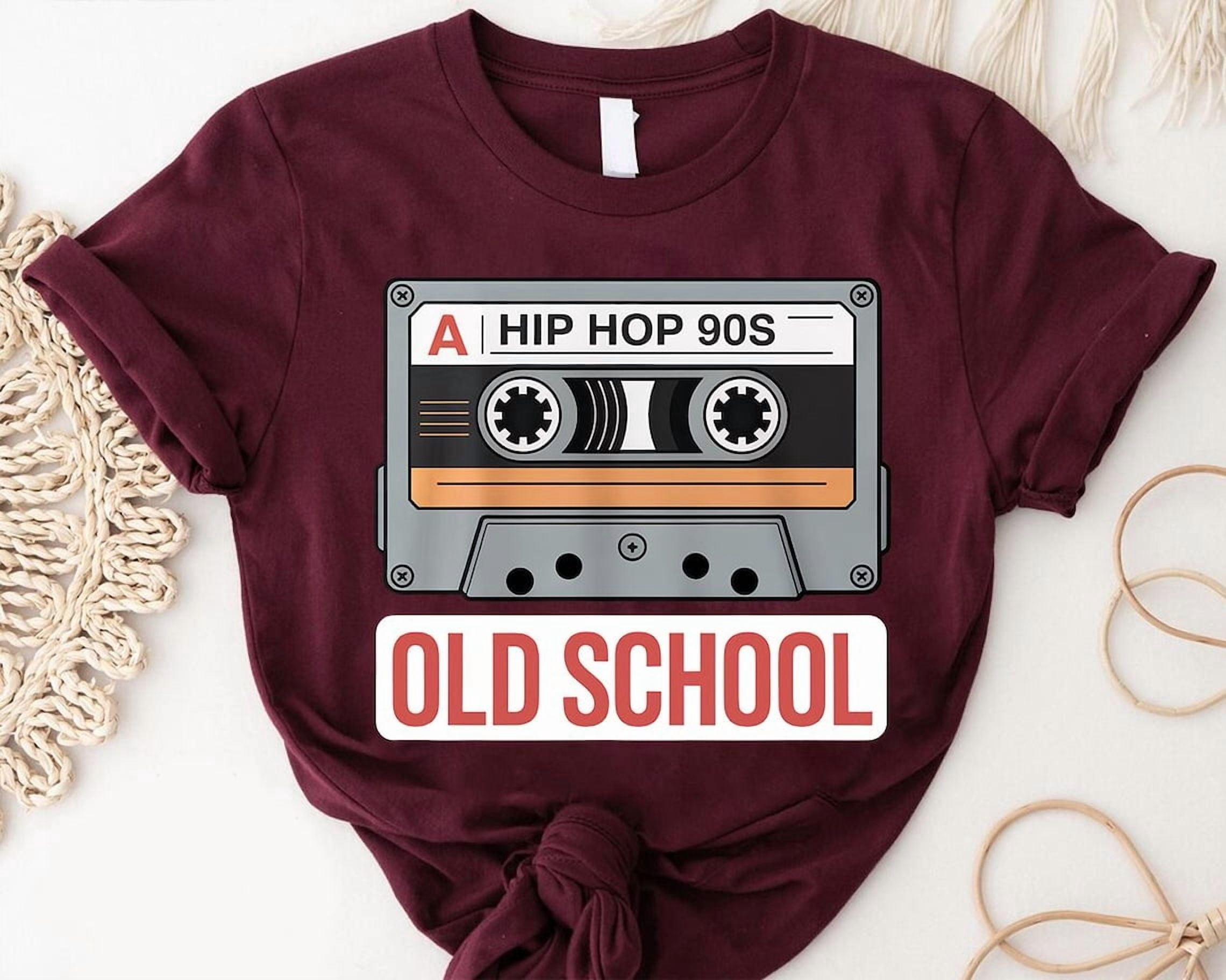 Cany Raper 90S Hip Hop Cassette Tape Retro Rap Music T-Shirt - Walmart.com