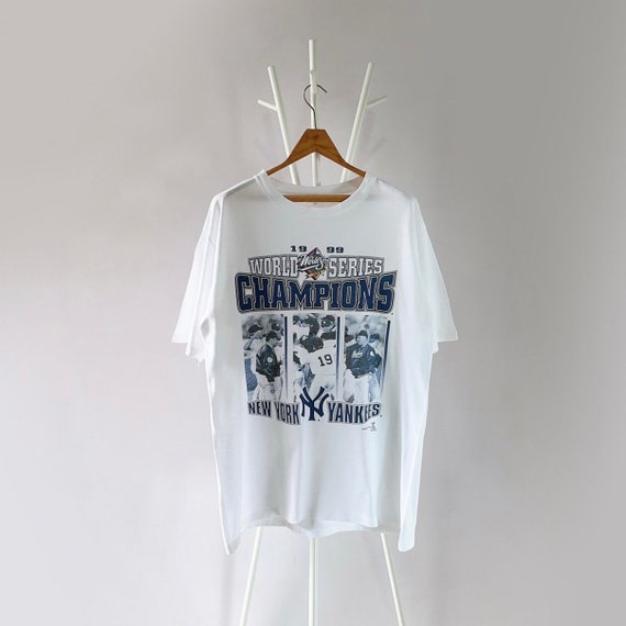 90S New York Y.A.N.K.E.E.S T Shirt Shirt, Size M, Tee Light Blue New