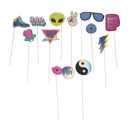 90S Photo Props - Apparel Accessories - 12 Pieces