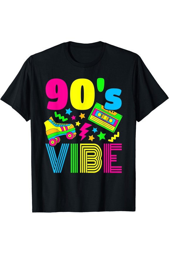 90S Vibe 1990S Fashion 90S Theme Outfit Nineties Theme Party T-Shirt