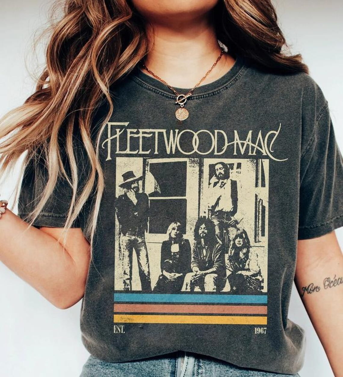 90S Vintage Fleetwood Mac Band Shirt, New Movie Fleetwood Mac TShirt Comfort Colors Shirt, Size