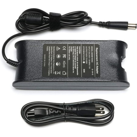 90W 19.5V 4.62A AC Charger Compatible with Dell Inspiron 17R N7110 N5110 1720 1537 Latitude E6410 E4310 3450 E6510 XPS M1330 M1530,Connector Size: 7.4 X 5.0mm