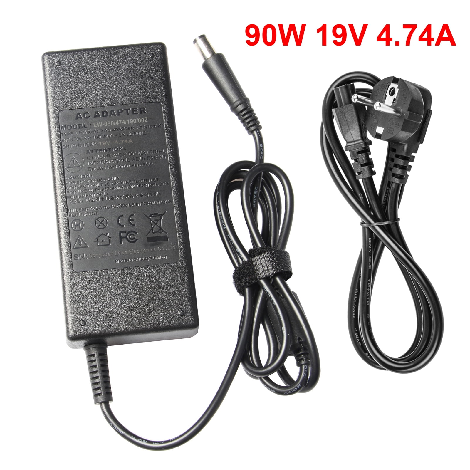 90W 19V 4.74A AC Adapter Charger Power Supply for HP Pavilion All-in ...