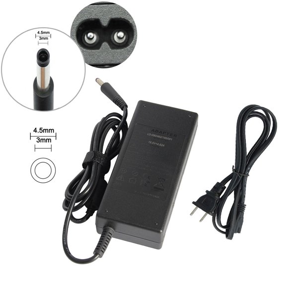 90W AC Adapter Charger for Dell Inspiron 15 3551 3552 3558 5555 5567 5558 5559
