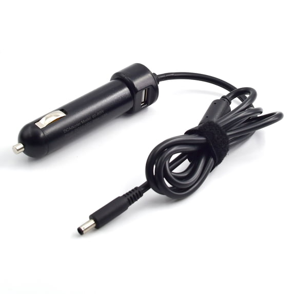 90W Car Charger for Dell Latitude 15 3590 3590-K8JP 4.5*3.0mm DC Laptop Adapter