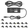 thumbnail image 1 of 90W Universal Laptop Charger for HP Lenovo ASUS Toshiba Acer Dell Samsung Fujitsu Gateway MSI IBM Chromebook Notebook Ultrabook Adapters Power Supply Cord with 15 Connectors, 1 of 8