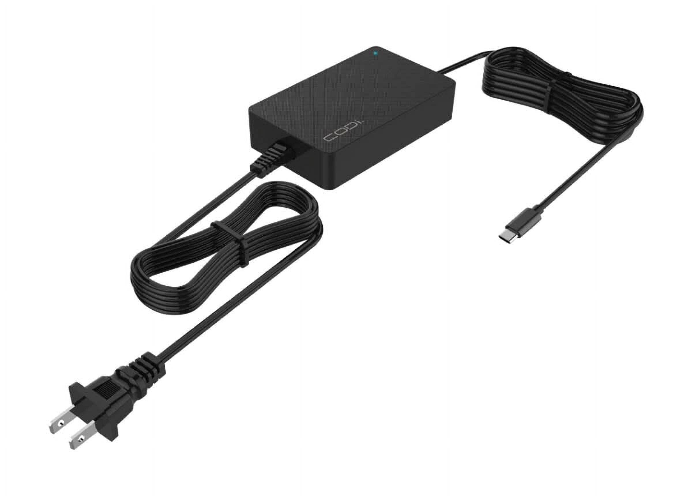 Compact Computer Ac Adapter CODi 90W USB-C AC Power Adapter | Universal Fast Charging for Laptops ...