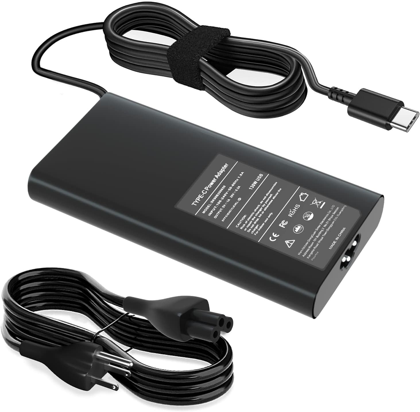90W USB C Laptop Charger For HP Spectre X360 & Envy X360 - Fast PD Charging, Universal AC Adapter