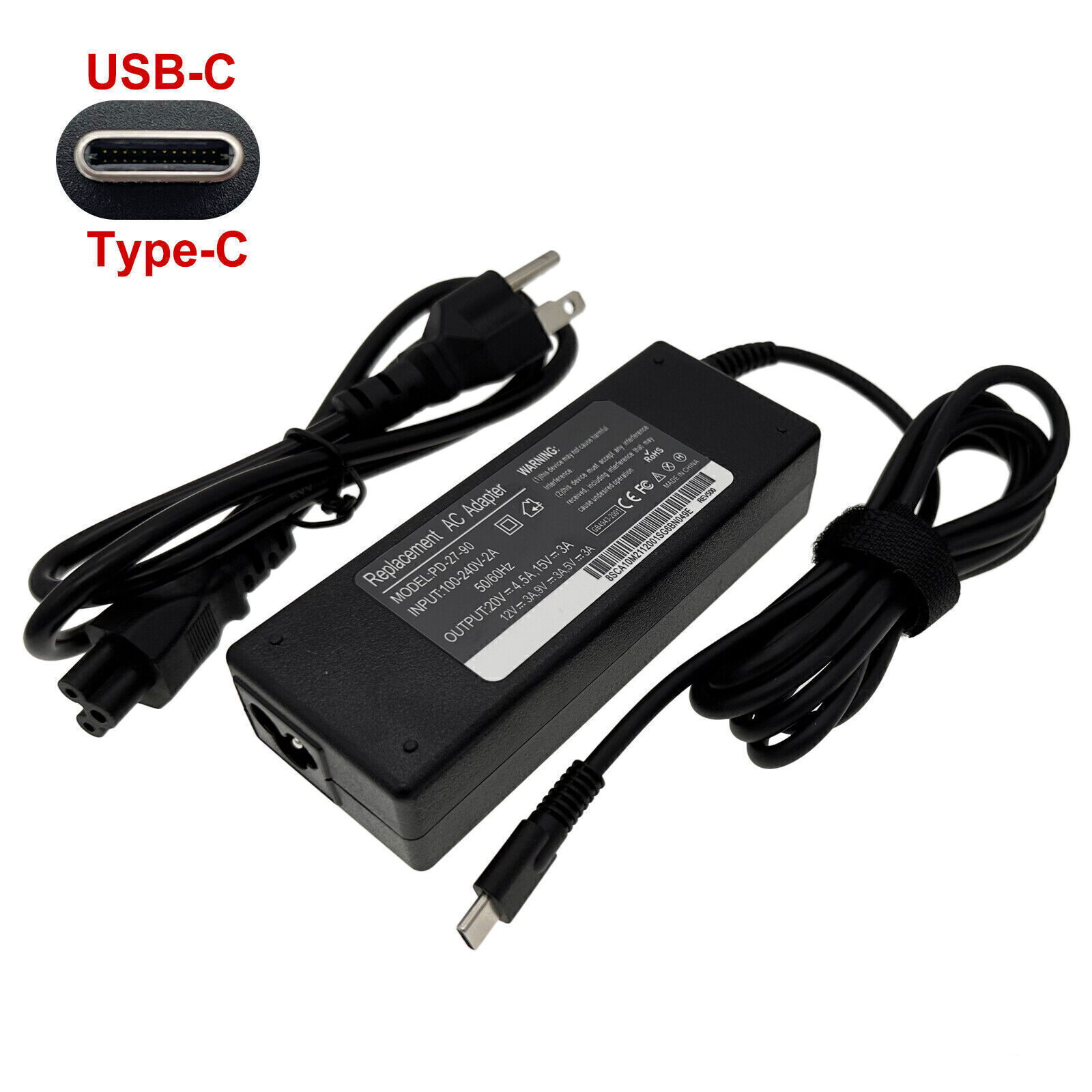 130W USB C Ladegerät Typ C Netzteil für Dell XPS 15 9500 9510 9520 9575 Dell Precision 5530 5540 5550 5560 5570 Latitude 7210 7310 7410 9410 9510