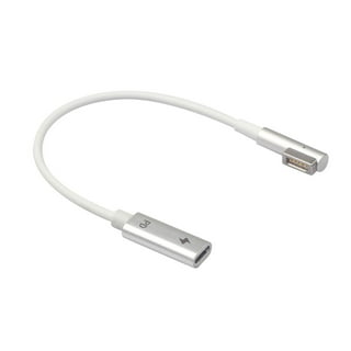 Topoint Universal USB Type C To Magsafe 1 L-Lip Converter Power Cable Cord  for Macbook Pro Air Beige 