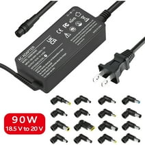 90W Universal AC Adapter Laptop Charger Replacement for HP Asus Lenovo IBM Dell Acer Toshiba Samsung SONY Fujitsu Gateway Notebook Ultrabook Chromebook Power Supply Cord with 16 Tips