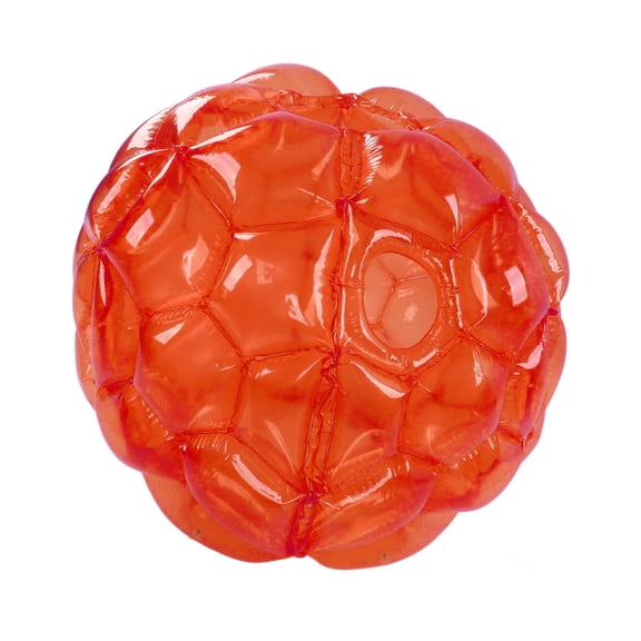 90cm / 35.4 inches Inflatable Collision Balls Portable Foldable Recyclable Body Bubble Ball Outdoor Team Gaming PVC Knocker Play Toy for Kids Adults Red