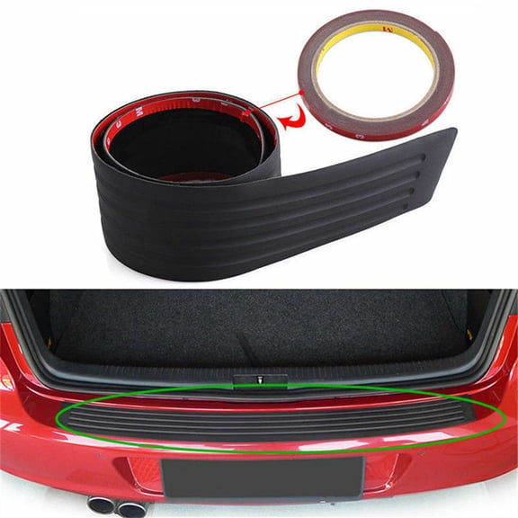 90cm Car Rear Bumper Protector Cover Sill Scuff Plate Trim Car Accessories