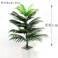 90cm Large Artificial Plant Tropical Palm Tree Leaves Monstera Coconut