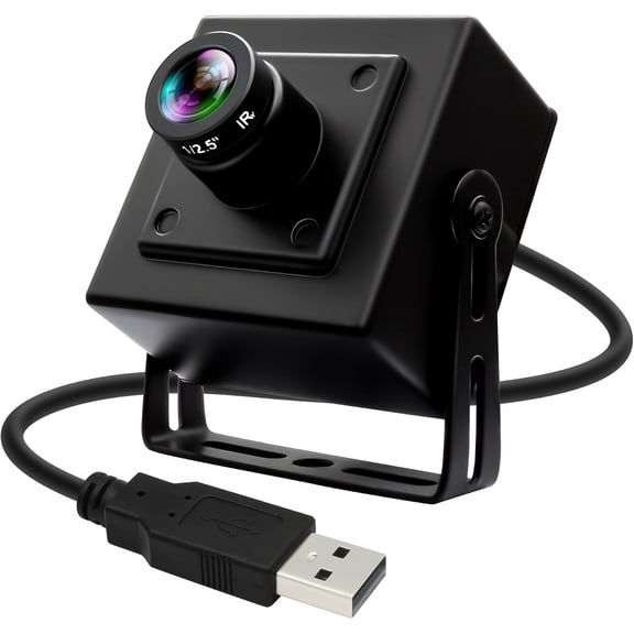 90fps Shutter USB Camera,1200P High Speed UVC Webcam with 16mm Narrow FOV M12 Lens,Plug & Play for Printer,Golf Swing,Industrial Vision,Scanning & Lightburn Zero Motion Blur Camera