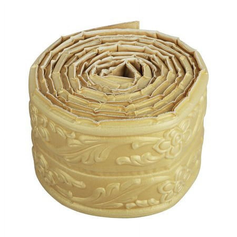 90inch Self Adhesive Foam Wallpaper Borders, 3D Flexible Foam Molding