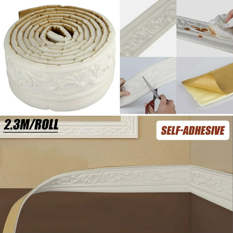 https://i5.walmartimages.com/seo/90inch-Self-Adhesive-Foam-Wallpaper-Borders-TSV-3D-Flexible-Molding-Trim-Waterproof-Moisture-Proof-Peel-Stick-Wall-Border-Decorative-Lines-Home-Bathr_340743e5-62cf-4d88-8503-b78a51dd5f98.8082f88fba195619198c565a896e3819.jpeg?odnHeight=768&odnWidth=768&odnBg=FFFFFF