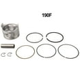 thumbnail image 1 of 90mm 190F/GX420 Piston Rings Kit Assembly for 6.0KW-6.5KW Engine with Piston PIN, 1 of 11