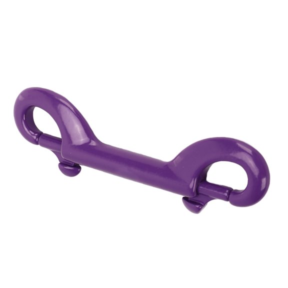 90mm / 3.54 inches 316 Stainless Steel Double Ended Snap Hook Quick Release Spring Clip for Scuba Diving BCD Equipment Technical Underwater Gear Purple