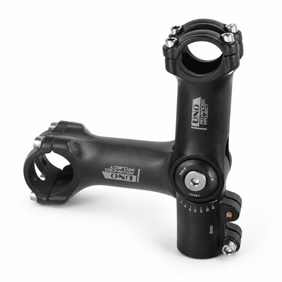 90mm Adjustable Bike Stem 31.8mm 6061 T6 Aluminum for Mountain Road BMX Cycling