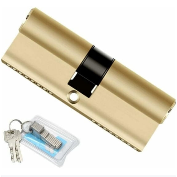 90mm Copper Anti Theft Door Security Bolt, Single Safety Latch Lock for Home Interior Doors