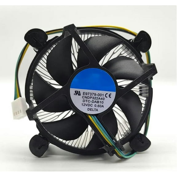 90mm E97379-001 for I3/i5/i7 Socket LGA1150/1155/1156 4Pin Cooler Server Heatsink Fan LGA1155 LGA1156 Radiator