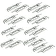 thumbnail image 1 of 90mmx19mmx9.5mm Iron Zinc Plated Left Hand Spring Loaded Bolt Latch 18Pcs, 1 of 3