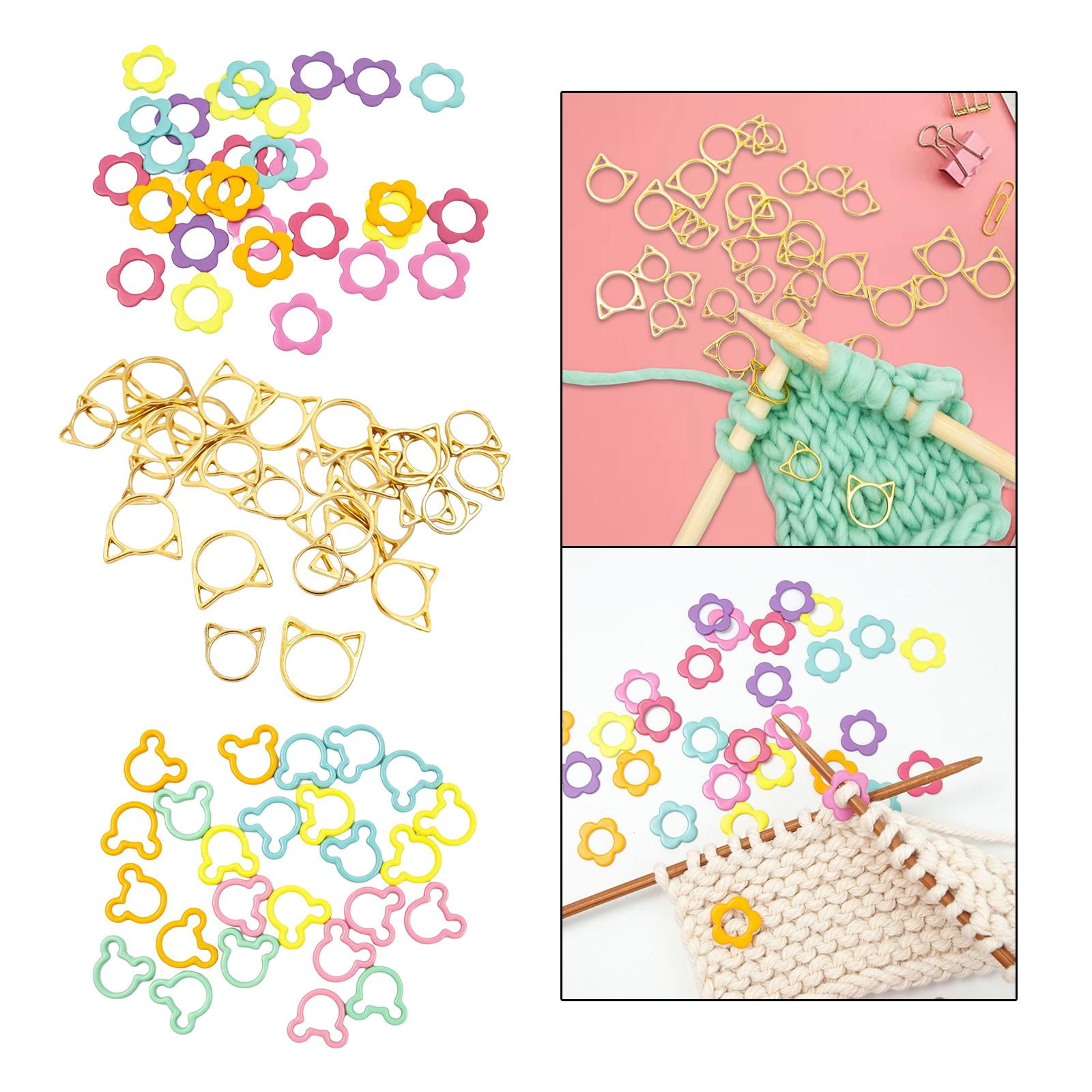 90pcs Crochet Knitting Marker DIY Knitting Tool for DIY