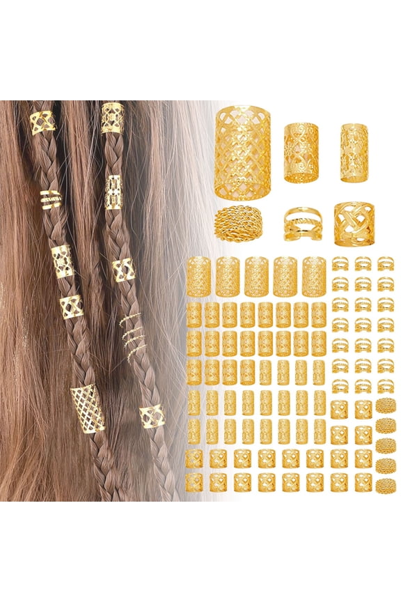 90pcs DIY Wig Dreadlocks Accessories - Mesh Hollow Hair Extensions for Styling and Versatile Hairdos