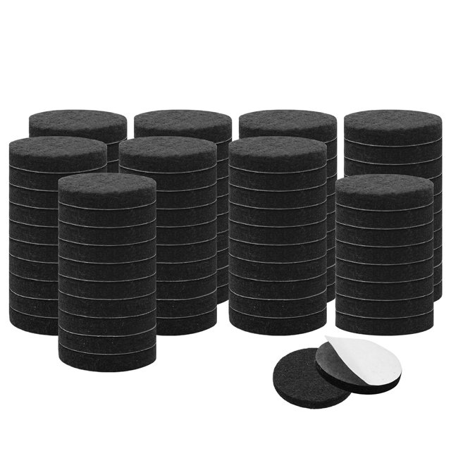 90pcs Furniture Felt Pads Round 3/4" Selfstick Reduce Noise Chair Desk