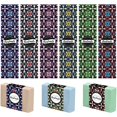thumbnail image 1 of 90pcs Soap Wrappers 9 Styles Black Flower Soap Packaging Paper Soap Wrap Paper Tape Vertical Soap Paper Tag Floral Soap Sleeves Covers for Homemade Soap Bar Packaging, 1 of 9