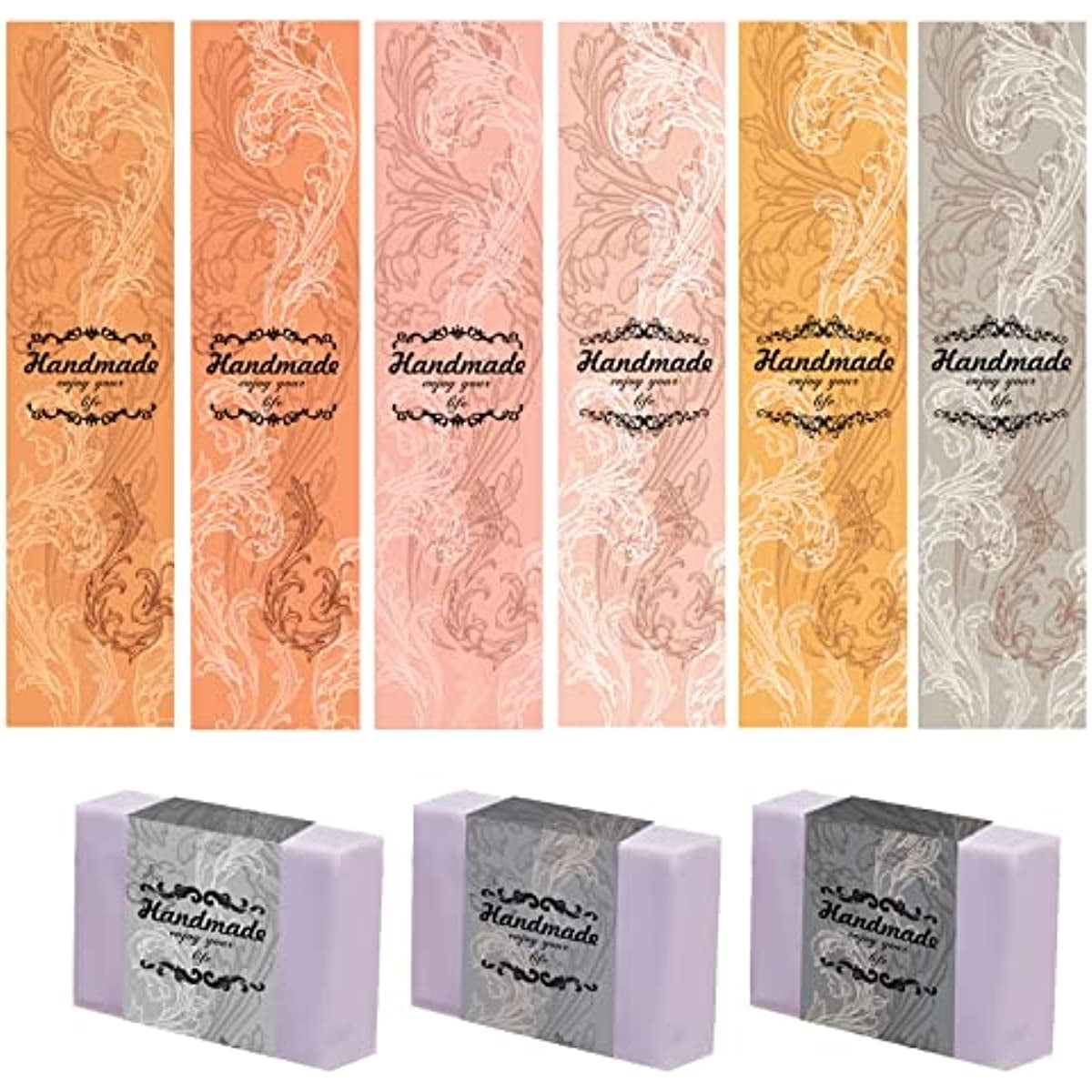 10 Custom SOAP Wrap Sheets soap Packaging bar Soap Wrap custom Packaging  soap Display Full Sheet Soap Wrap VINTAGE FLORAL 1 