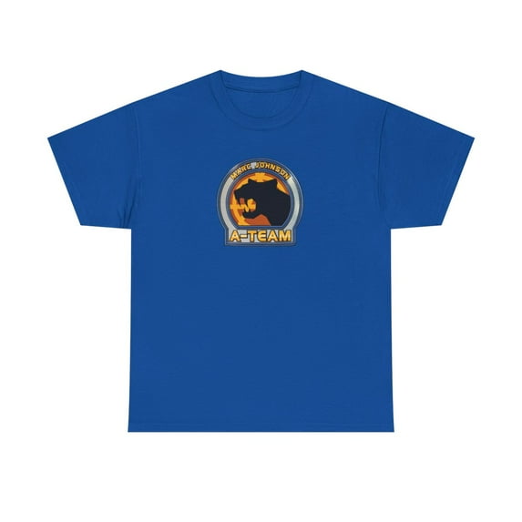 90s A-Team Skateboard Marc Johnson World Industries Blind Vintage TShirt Print - Royal / 5XL