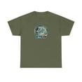thumbnail image 1 of 90s A-Team Skateboard Rodney Mullen World Industries Blind Vintage TShirt Print - Military Green / M, 1 of 1