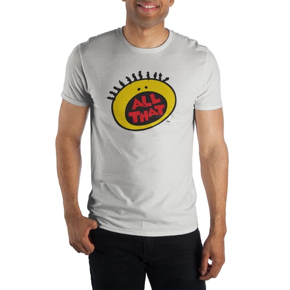 90s All That White Nickelodeon T-Shirt-X-Large