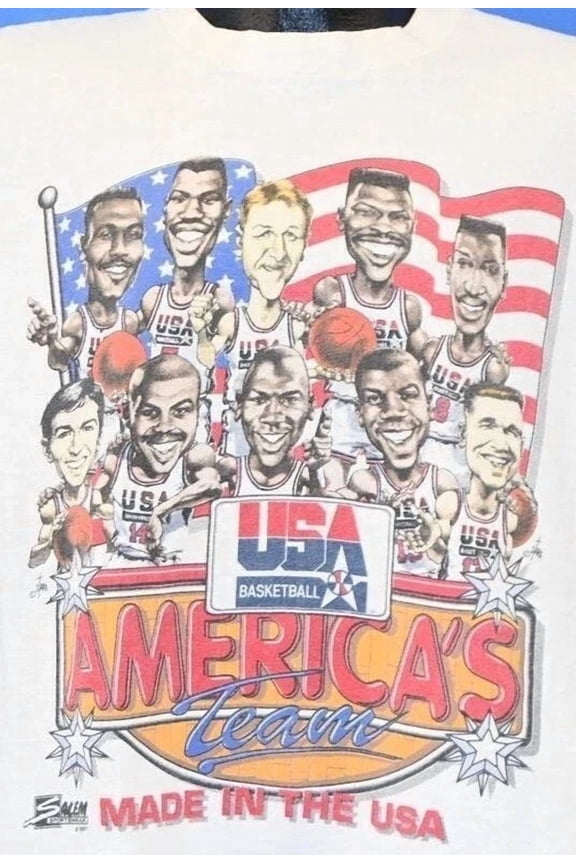 90s America's Dream Team U.S.A Unisex 1992 t-shirt S-5XL