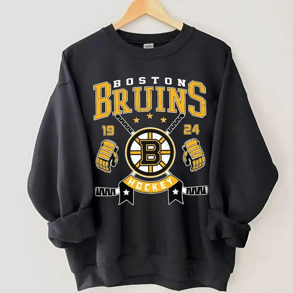 90s Boston Hockey Sweatshirt Crewneck, Vintage Bruins shirt, Boston Hockey Fan shirt, Hockey Tee, Bruins Sweatshirt, Boston Hockey Shirt
