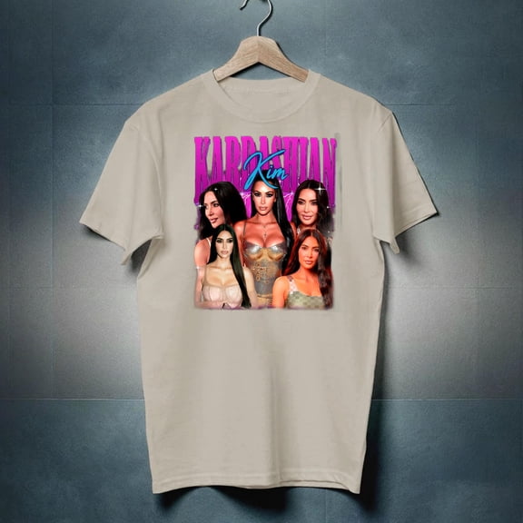 90s Celebrity Style Graphic Shirt, Vintage Reality Tribute Cotton Tee New Instock-TH3711