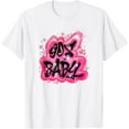 thumbnail image 1 of 90s Classic Airbrush Style Graphic Retro Birthday T-Shirt tee, 1 of 4