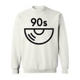 thumbnail image 1 of 90s Disc Sweatshirt Men -Image by Shutterstock, Male x-Large, 1 of 4