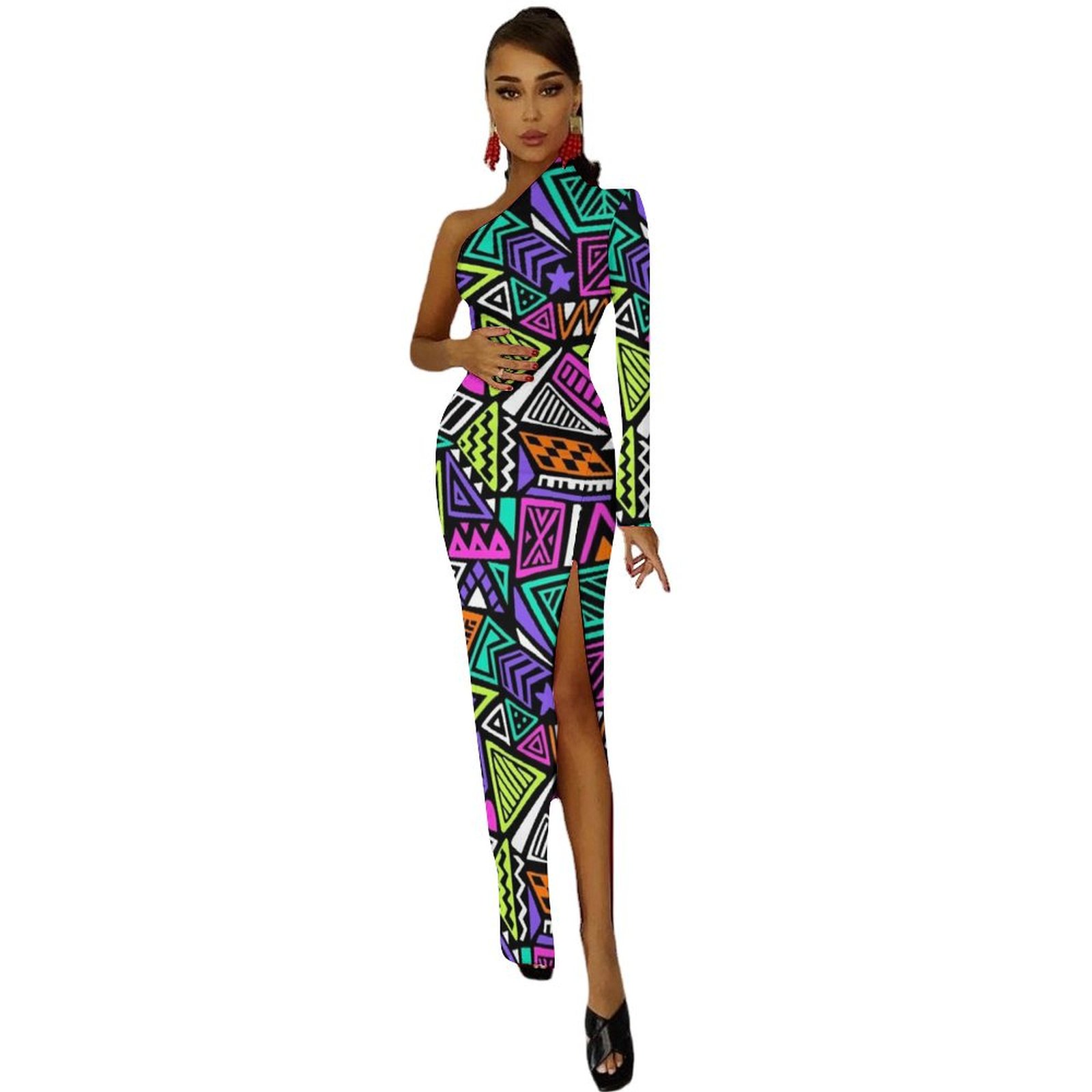 90s Fashion Half Dleeve Split Dress Women"s summer long dress womens dress clothes for woman birthday dresses for women - Walmart.com 90s Fashion Half Dleeve Split Dress Women"s summer long dress womens dress clothes for woman birthday dresses for women - Walmart.com