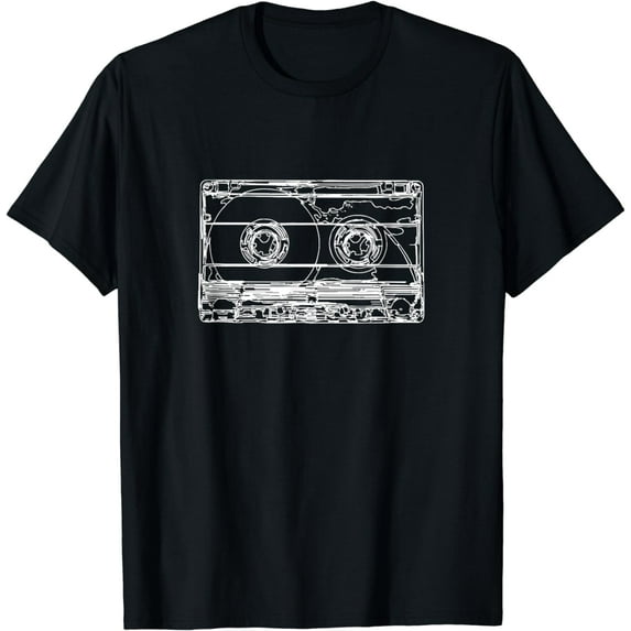 90s Gifts for Men and Women Cassette Tape T-Shirt