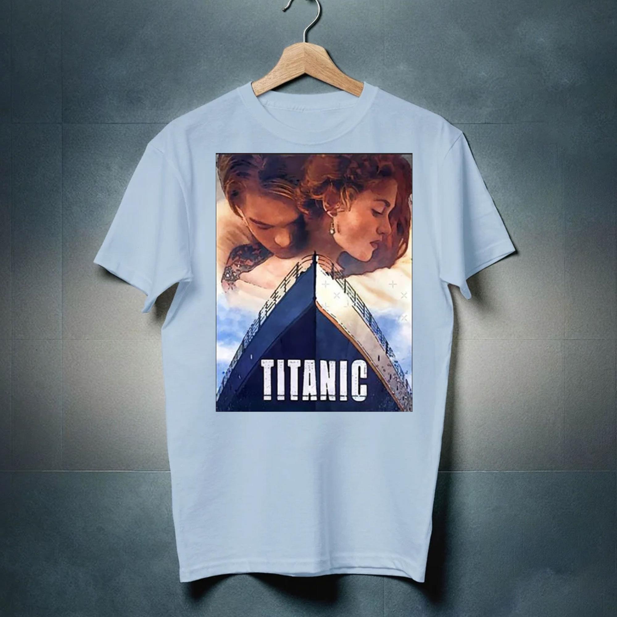 90'S ヴィンテージ  TITANIC JACK u0026 ROSE TEE 90s Vintage Titanic Shirt Rose Jack Leonardo DiCaprio Movie NEW t