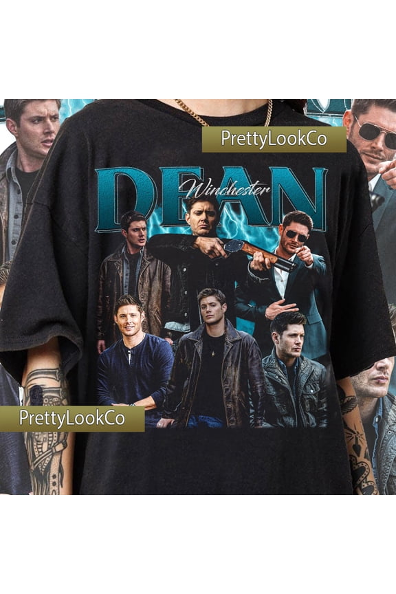 90s Graphic Style Dean Winchester T-shirt Gifts For Man and Women Unisex T-shirt