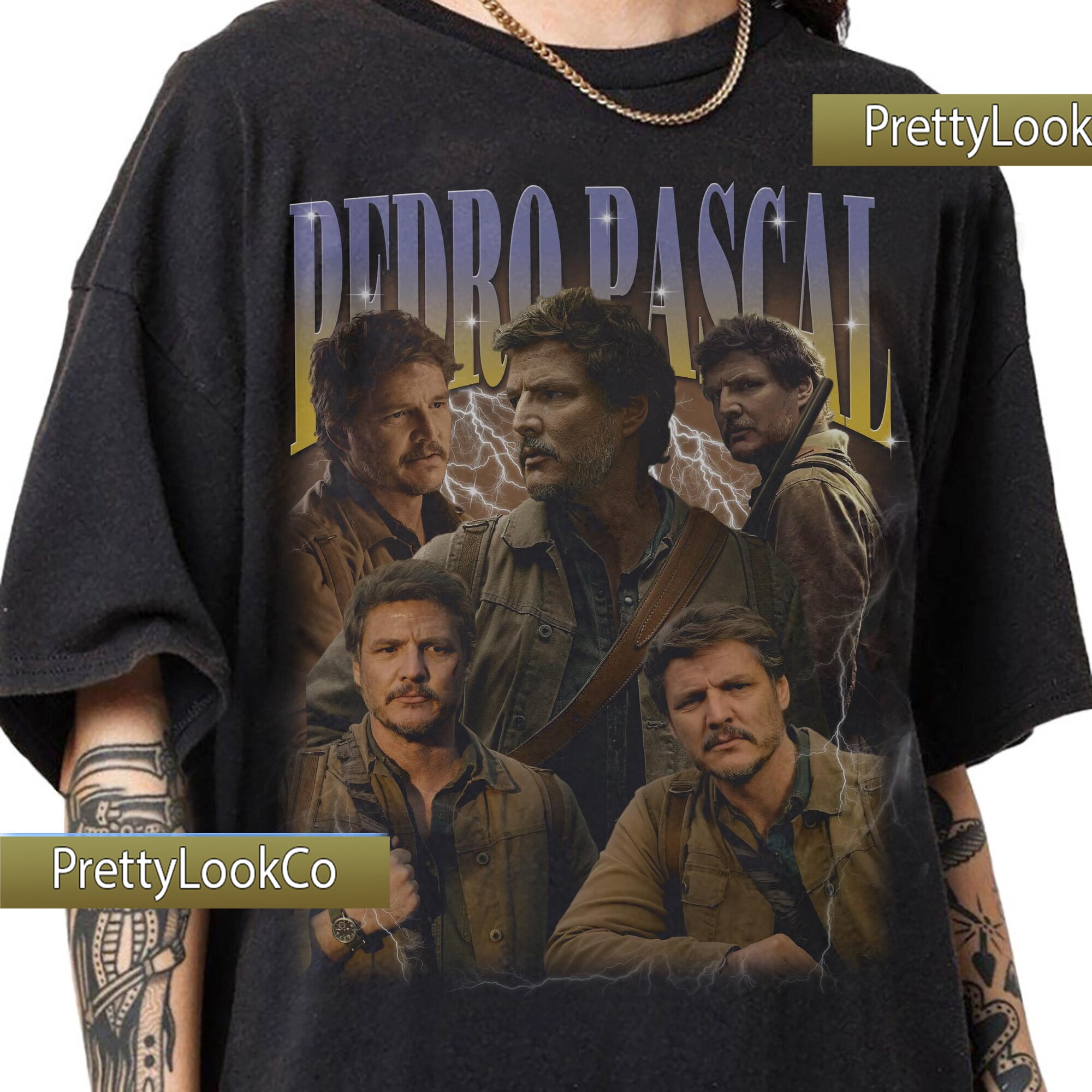 90s Graphic Style Pedro Pascal T-shirt Balmaceda Pascal Gifts For Man ...