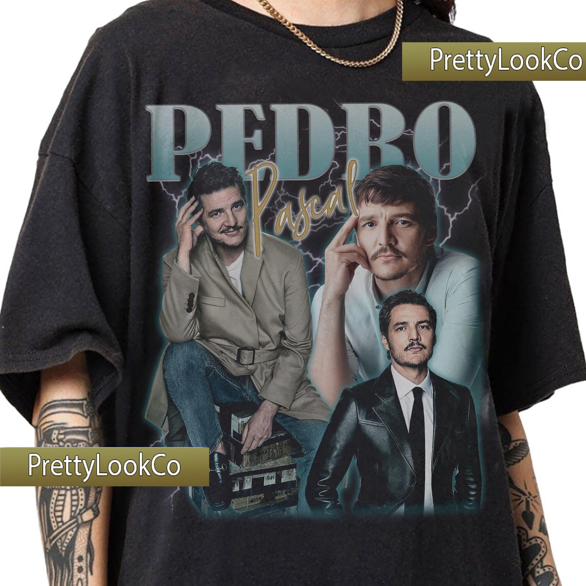 90s Graphic Style Pedro Pascal T-shirt Pedro Pascal Gifts For Man and ...