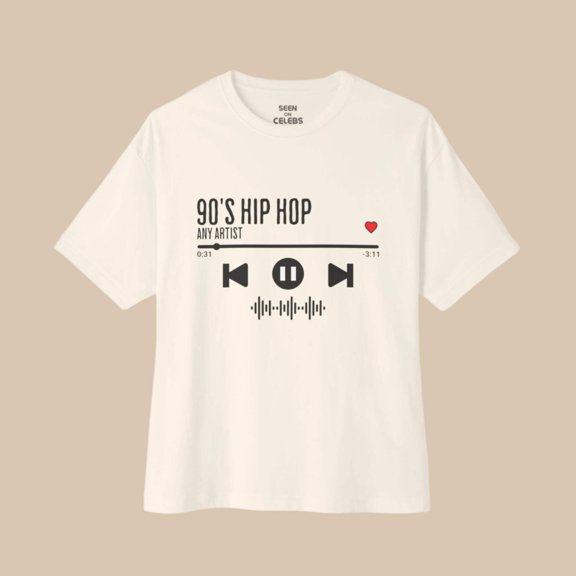 90s Hip Hop Head Playlist T-shirt | Hip Hop Rap Culture Tees | 3 Colors