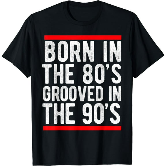 90s Hip Hop Music Lover Men Women Boys Old School 80's Born T-Shirt