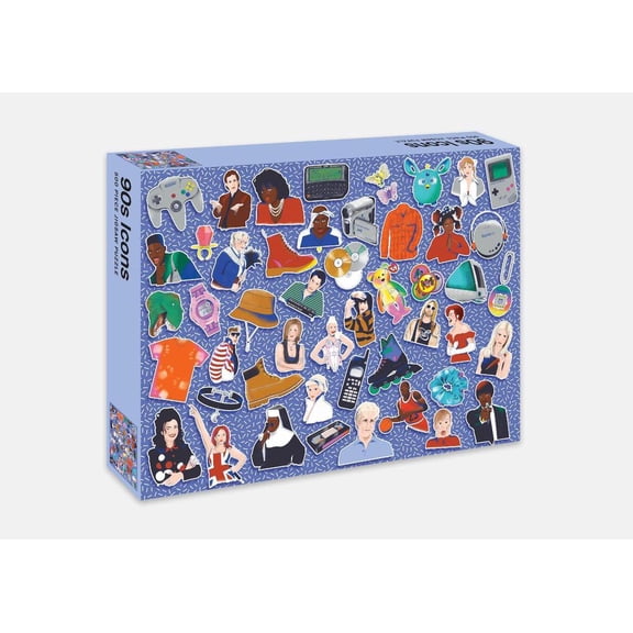 90s Icons Jigsaw Puzzle: 500 Piece Jigsaw Puzzle (Other)