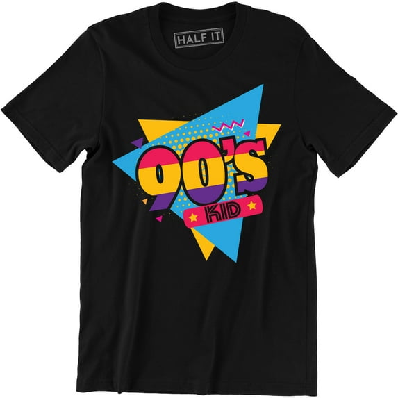 90s Kid Awesome 1990's Vintage Retro Clever Humor Fun Witty T-Shirt